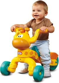img 4 attached to 🦒 Little Tikes Go and Grow Lil' Rollin' Giraffe: Amazon Exclusive - The Perfect Ride-On Toy for Active Toddlers