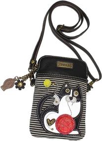 img 3 attached to 🐱 Stylish Fat Cat Cellphone Crossbody Handbag - Convertible Strap, Perfect Gift for Cat Lovers