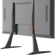 hemudu universal tv stand: adjustable vesa pedestal mount for 27-55 inch tvs up to 125lbs with cable management and height adjustment logo