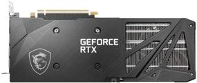 img 2 attached to 🎮 High-Performance MSI Gaming GeForce RTX 3060 Ventus 3X 12G OC Graphics Card – Boosted Ampere OC Technology, Triple Fan Cooling, HDMI/DP, PCIe 4, 12GB 15 Gbps GDRR6