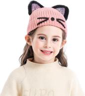 bellady girl beanie winter child_black outdoor recreation and hiking & outdoor recreation clothing logo