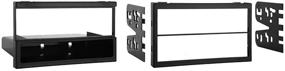 img 1 attached to Upgrade Your Mazda Vehicle with the Metra 99-7505 Single/Double DIN Installation Multi-Kit - Black (1994-2006 Models)