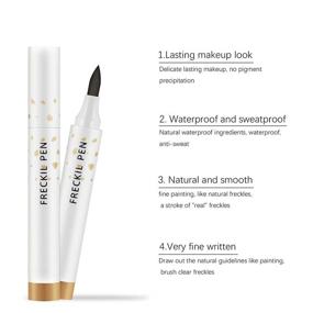 img 1 attached to 🌞 MAEPEOR Natural Light Brown Freckle Pen - Waterproof Formula, Longlasting Dot Spot Pen for Creating Sunkissed Skin Tone - 2.5ml