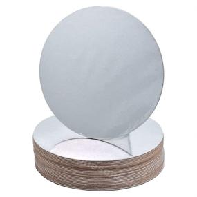 img 4 attached to 🎂 Premium Silver Round Cakeboard - Extra Thickness for Enhanced Presentation