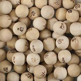 img 4 attached to 🎱 Premium Wooden Bingo Balls: Enhance Your Game with Quality Wood Balls