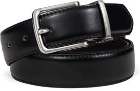 img 2 attached to Bulliant Belt Leather Reversible Single Buckle Men's Accessories