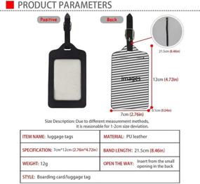 img 4 attached to AFPANQZ Luggage Waterproof Suitcase Sunflower Travel Accessories for Luggage Tags & Handle Wraps