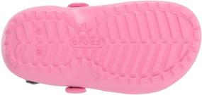 img 1 attached to 👦 Crocs Classic Lined Fuzzy Slippers for Boys - Clogs & Mules Footwear