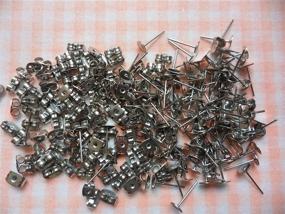 img 1 attached to 📏 YOYOSTORE 100-Piece Stainless Steel Earring Pins Stud Findings - DIY Supplies for Back Post Earnuts