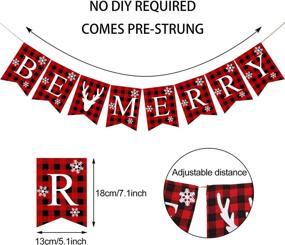 img 2 attached to Баннер Рождественская гирлянда на подвеске Декорации