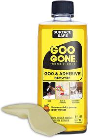 img 4 attached to 🧴 Goo Gone Original Liquid - 8oz with Sticker Lifter: Adhesive Remover for Easy Sticker, Label, Decal, and Gum Residue Removal