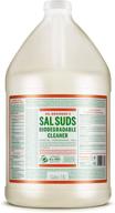 dr. bronner's sal suds biodegradable cleaner (1 gallon) - all-purpose pine cleaner for floors, laundry, and dishes - concentrated, cuts grease and dirt - powerful yet gentle on skin logo