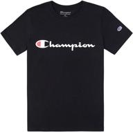 👕 оптимизированный поиск: мальчиковая одежда и активная одежда champion heritage с короткими рукавами из хлопка логотип