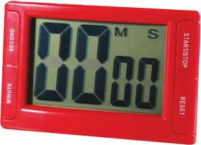 img 4 attached to ⏱️ Ashley Analog Timer Big Red Digital Timer - Efficient Timekeeping in 3.75'x2.5'' Size