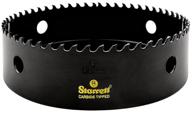 🌟 starrett ct600 carbine tipped holesaw: superior cutting power for precision holes logo