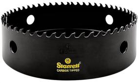 img 1 attached to 🌟 Starrett CT600 Carbine Tipped Holesaw: Superior Cutting Power for Precision Holes