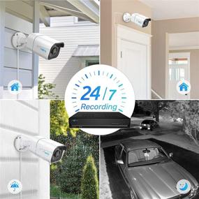 img 1 attached to REOLINK H.265 4K PoE Security Camera System - Smart 8MP IP Cameras with Person Vehicle Detection, 8CH NVR and 2TB HDD for 24-7 Recording