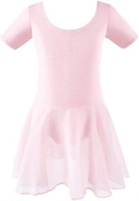 img 2 attached to Stelle Girls Ballet Dress Leotard: Perfect for Dance, Gymnastics, and Ballet - Toddler/Little Girl/Big Girl