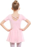 stelle girls ballet dress leotard: perfect for dance, gymnastics, and ballet - toddler/little girl/big girl logo