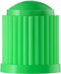 img 1 attached to Valve-Loc Tire Valve Caps: 25-Pack Green Stem Covers for Cars, SUVs, Bikes, Trucks, Motorcycles - Heavy-Duty, Airtight Seal, Easy-Grip Screw-On Use