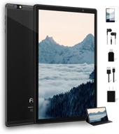 📱 facetel q3 pro android 10 tablet - octa-core, hd ips screen, google certified, wi-fi, bluetooth, gps, metal body - black logo