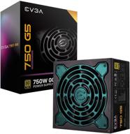 💥 блок питания evga super nova 750 g5 - 750 вт, 80 plus gold, полностью модульный, режим eco с вентилятором fdb, гарантия на 10 лет, компактный размер 150 мм. логотип