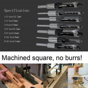 img 1 attached to 🔨 Durable Hardwood Mortiser with Enhanced Mortising Capabilities