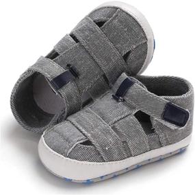 img 4 attached to BENHERO Sandals: Toddler Prewalker Outdoor Boys' Shoes and Sandals - The Perfect Footwear for an Active Lifestyle!