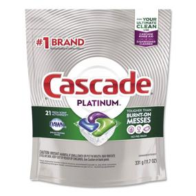 img 4 attached to Cascade Platinum ActionPacs Dishwasher Detergent Janitorial & Sanitation Supplies