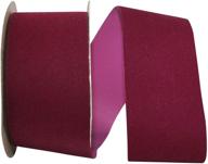 reliant ribbon 3900 090 40j velorene burgundy logo