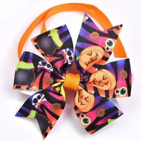 img 1 attached to Halloween Pinwheel Boutique Accessories Holidays