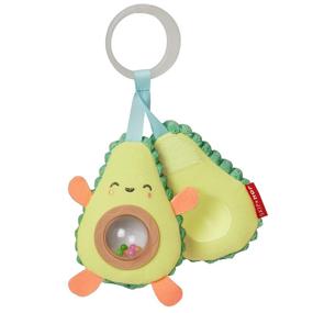 img 4 attached to 🥑 Farmstand Avocado Baby Stroller Toy by Skip Hop