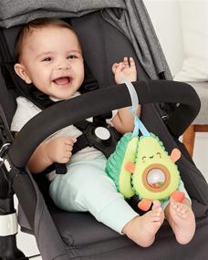 img 1 attached to 🥑 Farmstand Avocado Baby Stroller Toy by Skip Hop