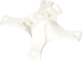 img 1 attached to Conveniently Mount Your Aruba AP with the Aruba Wall/Ceiling Basic Mount Kit (AP-220-MNT-W1W) JW047A Flat-Surface AP Mount Kit - White