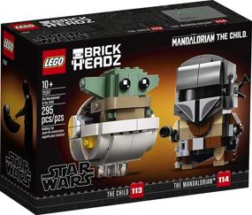 img 1 attached to 🚀 Mandalorian LEGO BrickHeadz: An Immerse-and-Build Experience