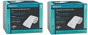 img 1 attached to 🩹 Medline MSC4002 MedFix Retention Dressing Tapes - 2 Inch x 11 Yard (Pack of 2)