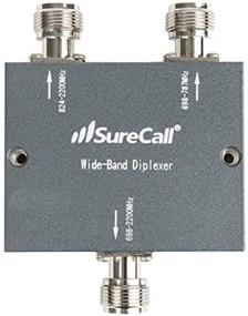 img 1 attached to 📶 SureCall Wide Band Diplexer: Optimal Frequency-Selective Distribution Device with N-Female Connectors