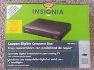 insignia ns-dxa1: advanced digital to analog tv tuner converter box for regular tv sets logo