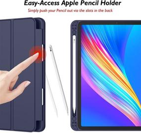 img 1 attached to IMieet New IPad Pro 11 Inch Case 2021(3Rd Gen) With Pencil Holder [Support IPad 2Nd Pencil Charging/Pair] Tablet Accessories