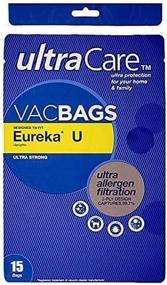 img 4 attached to 🧨 High-Quality Eureka Type U, Style U Vacuum Bags - USA Made, Pack of 15