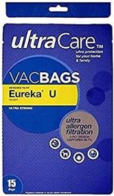 img 2 attached to 🧨 High-Quality Eureka Type U, Style U Vacuum Bags - USA Made, Pack of 15