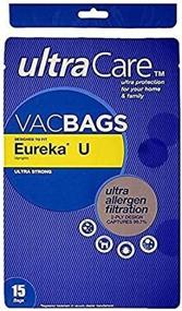 img 1 attached to 🧨 High-Quality Eureka Type U, Style U Vacuum Bags - USA Made, Pack of 15