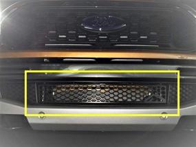 img 2 attached to Улучшите свой Ford Ranger 2019+ с помощью арки Mountains2Metal 'Honeycomb' в черном порошковом покрытии для бампера - M2M #200-10-1.