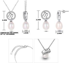 img 3 attached to Ювелирные изделия RainSo Sterling Jewelry Ожерелье Constellatios