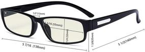 img 1 attached to Eyekepper Blue Light Filter Glasses Men's Accessories