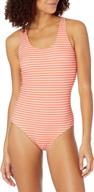 👙 stylish and comfortable: amazon essentials women's one-piece coverage swimsuit logo