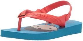 img 4 attached to Сандалии Havaianas Sandal Heroes для малышей в цвете бирюзы: мальчиковая обувь и сандалии для оптимального SEO