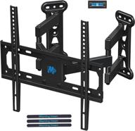 📺 mounting dream full motion corner tv wall mount bracket - swivel arms, vesa 400x400mm, 99 lbs capacity - for 26-50 inch led, lcd, oled flat panel screen tv - tilting md2501 logo