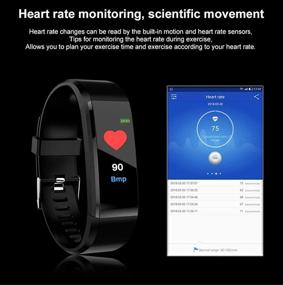 img 1 attached to 🏃 Dumerk Fitness Tracker Heart Rate Monitor: Waterproof Pedometer Watch with Connected GPS - Perfect Calorie Counter, Step Tracker for Women, Men, Kids - Great Gift