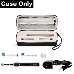 img 2 attached to Protective Travel Case for Oral-B Pro 1000-3500 Electric 🧳 Toothbrush - Storage Holder & Charger Cover Bag (Box Only)